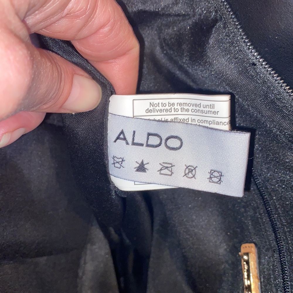 Aldo PU Leather Large Shoulder Tote Purse - Picture 14 of 15